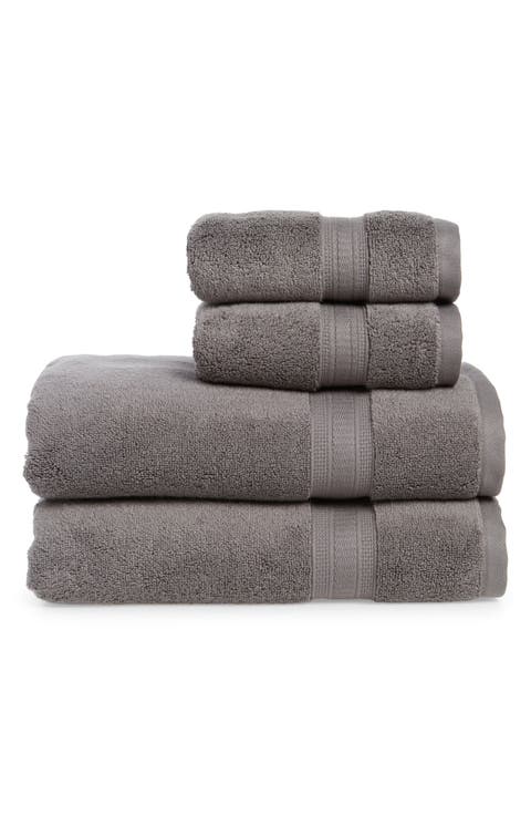 4-Piece Zero Twist Bath Towel Set