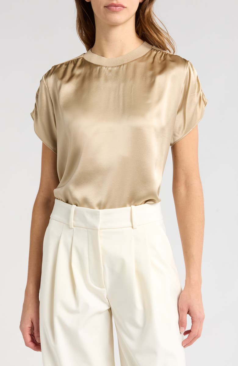 Cinq à Sept Lorainne Silk Top, Main, color, 