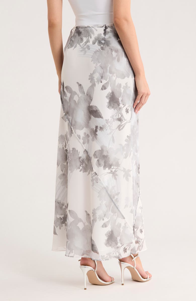 1.STATE Drawstring Column Midi Skirt, Alternate, color, Gray Dawn