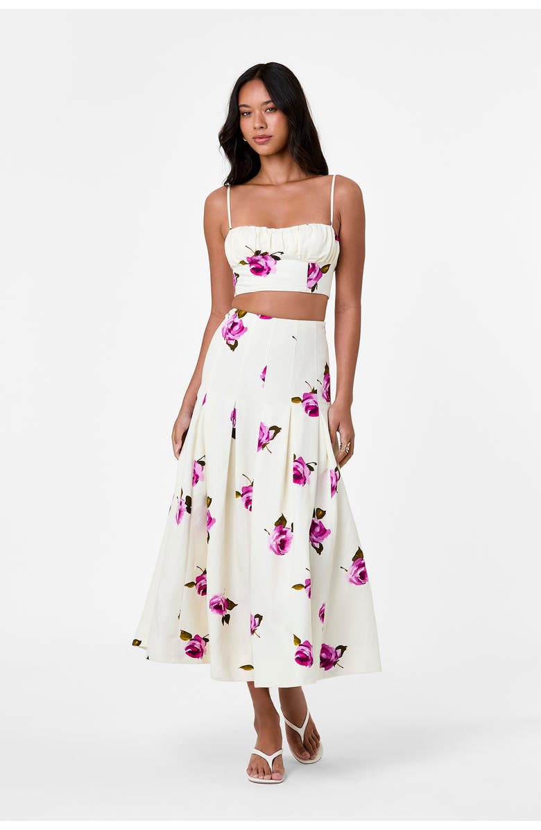 NICHOLAS Jordana Skirt, Alternate, color, Floating Rosebuds