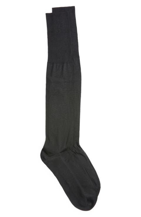 Silk Blend Knee High Socks
