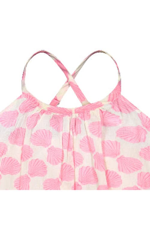 Mer St. Barth Mini Chantal Girl's Sundress In Pink