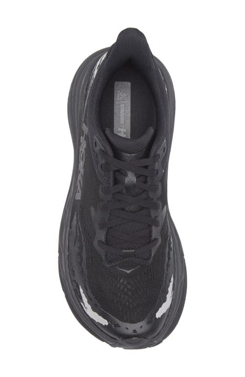 Hoka Stinson Atr 7 Running Shoe In Black