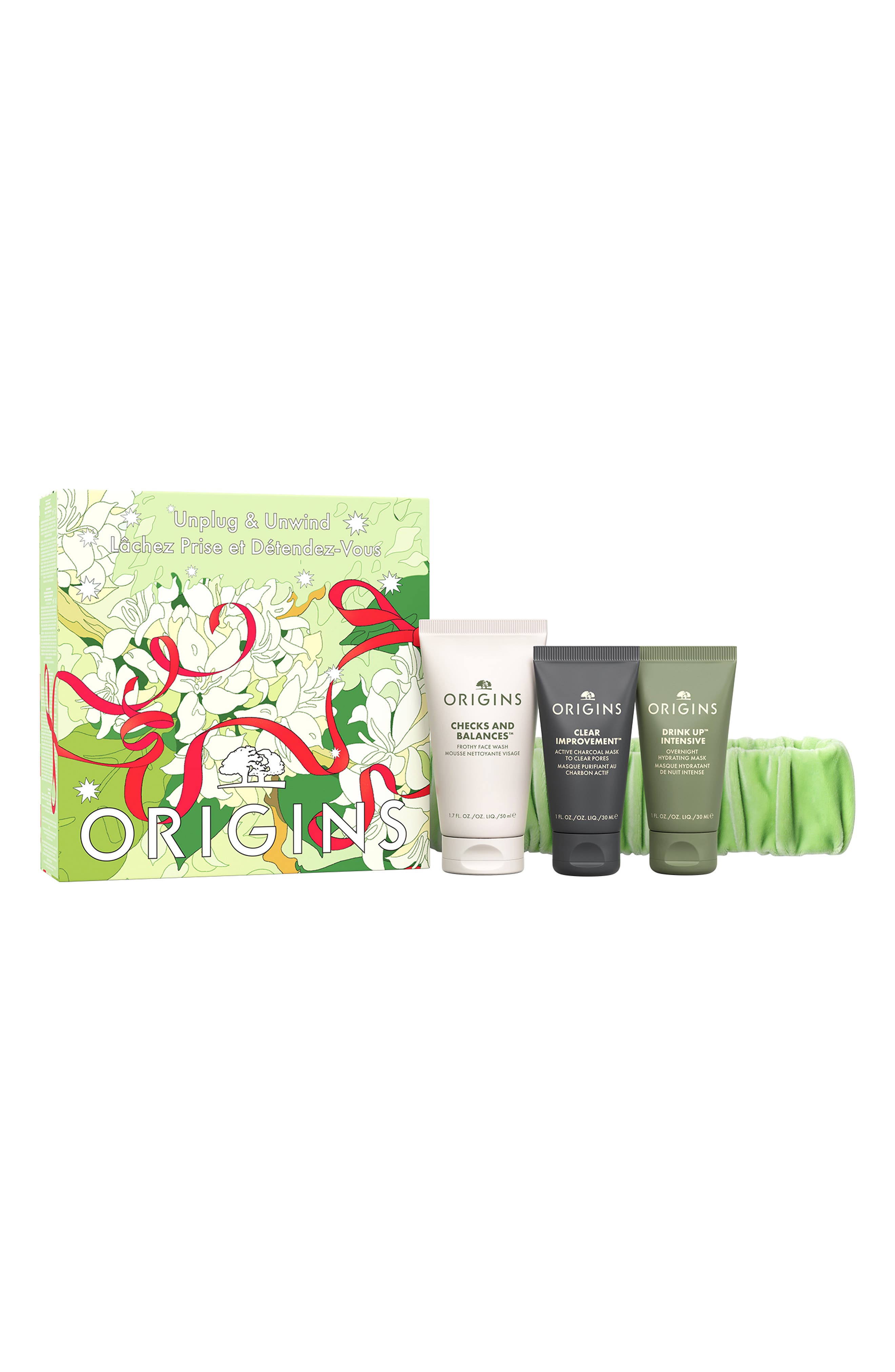 Unplug N Unwind Skin Care Set $41 Value