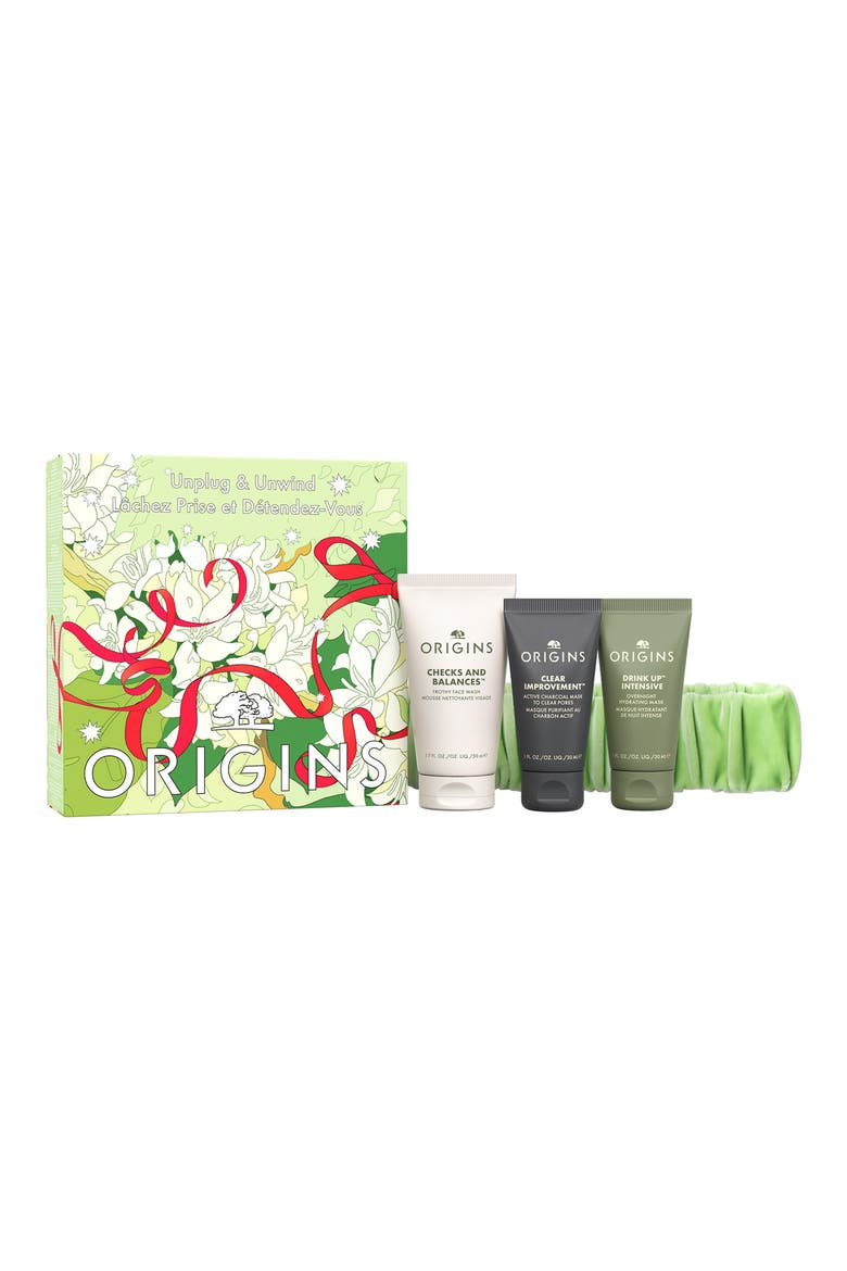 Unplug N Unwind Skin Care Set $41 Value, Main, color, NO COLOR