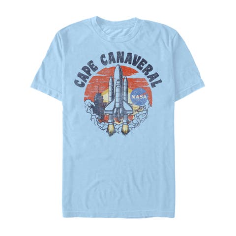 Men's NASA Cape Canaveral Launch  Graphic T-Shirt