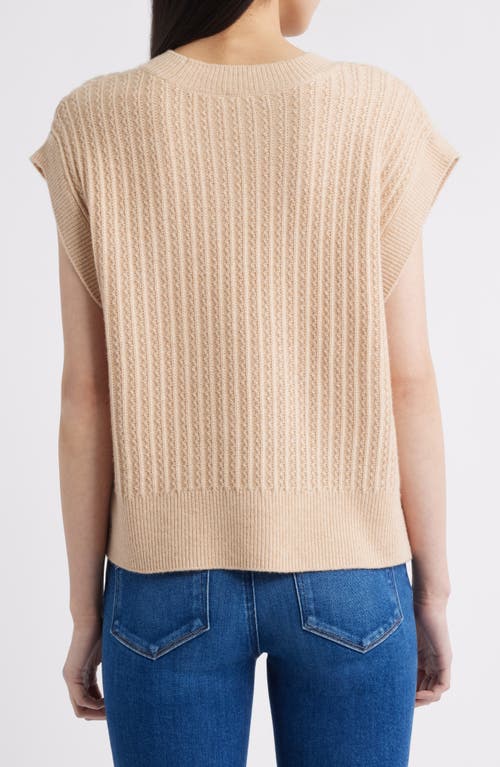 Paige Nepheli Sweater Vest In Neutral