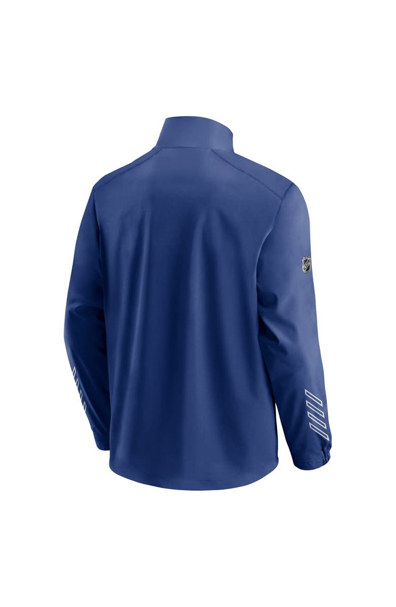 FANATICS Men's Fanatics Branded Blue Tampa Bay Lightning Authentic Pro Locker Room Rinkside Full-Zip Jacket, Alternate, color, 