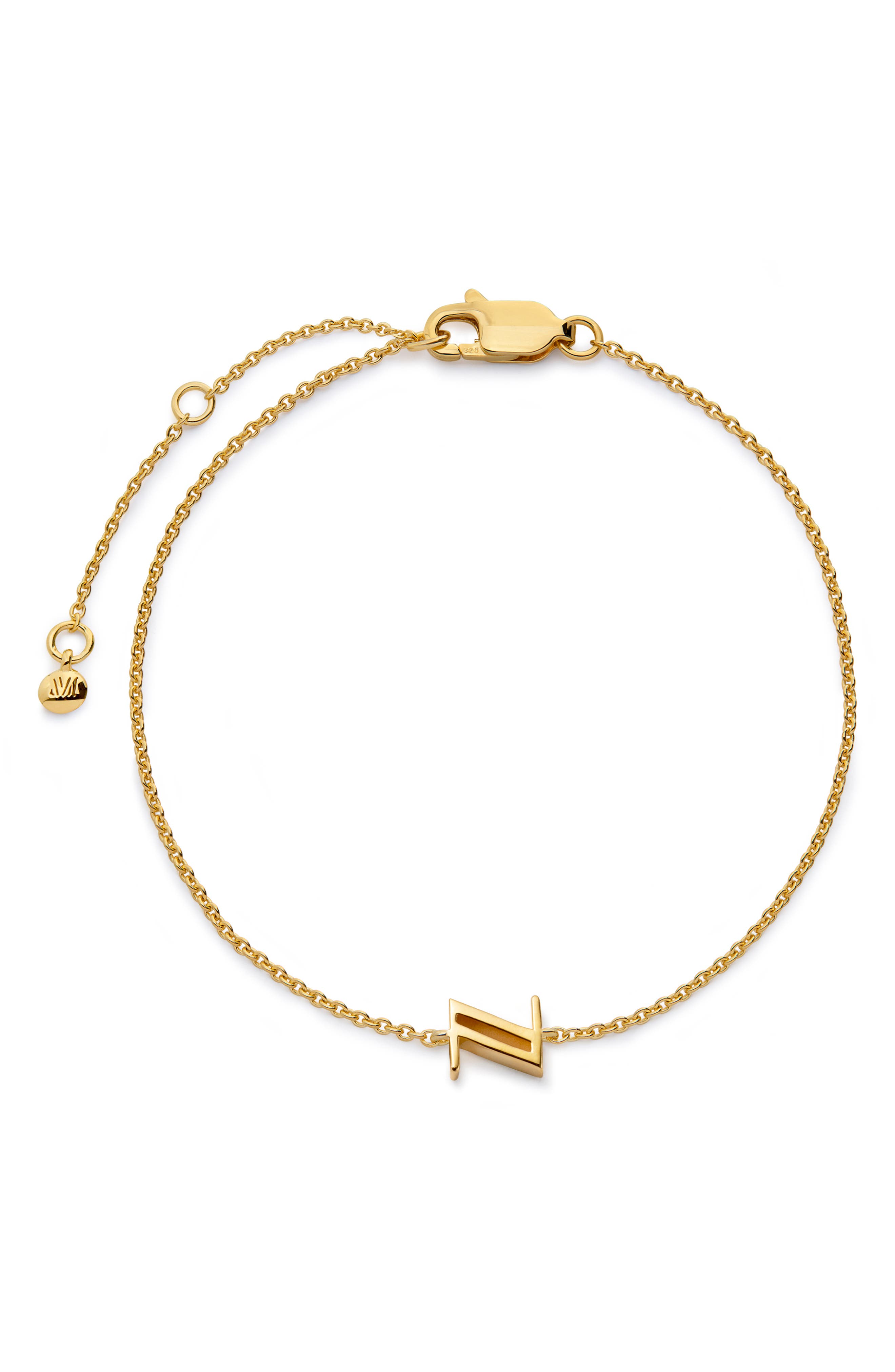 18K GOLD VERMEIL Z