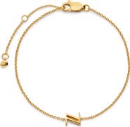 Monica Vinader Initial Chain Bracelet