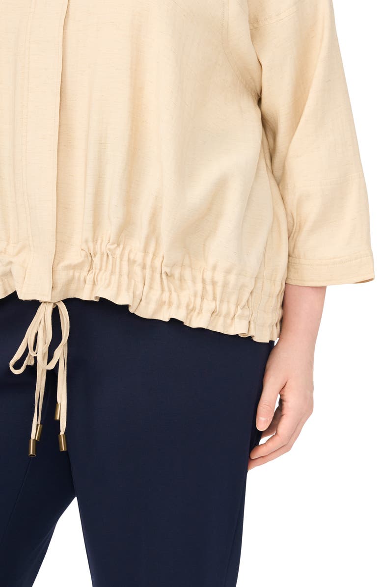 Vince Camuto Raglan Sleeve Jacket, Alternate, color, Birch