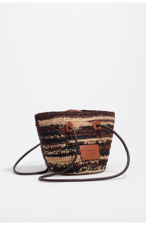 Small Affia Basket Bag