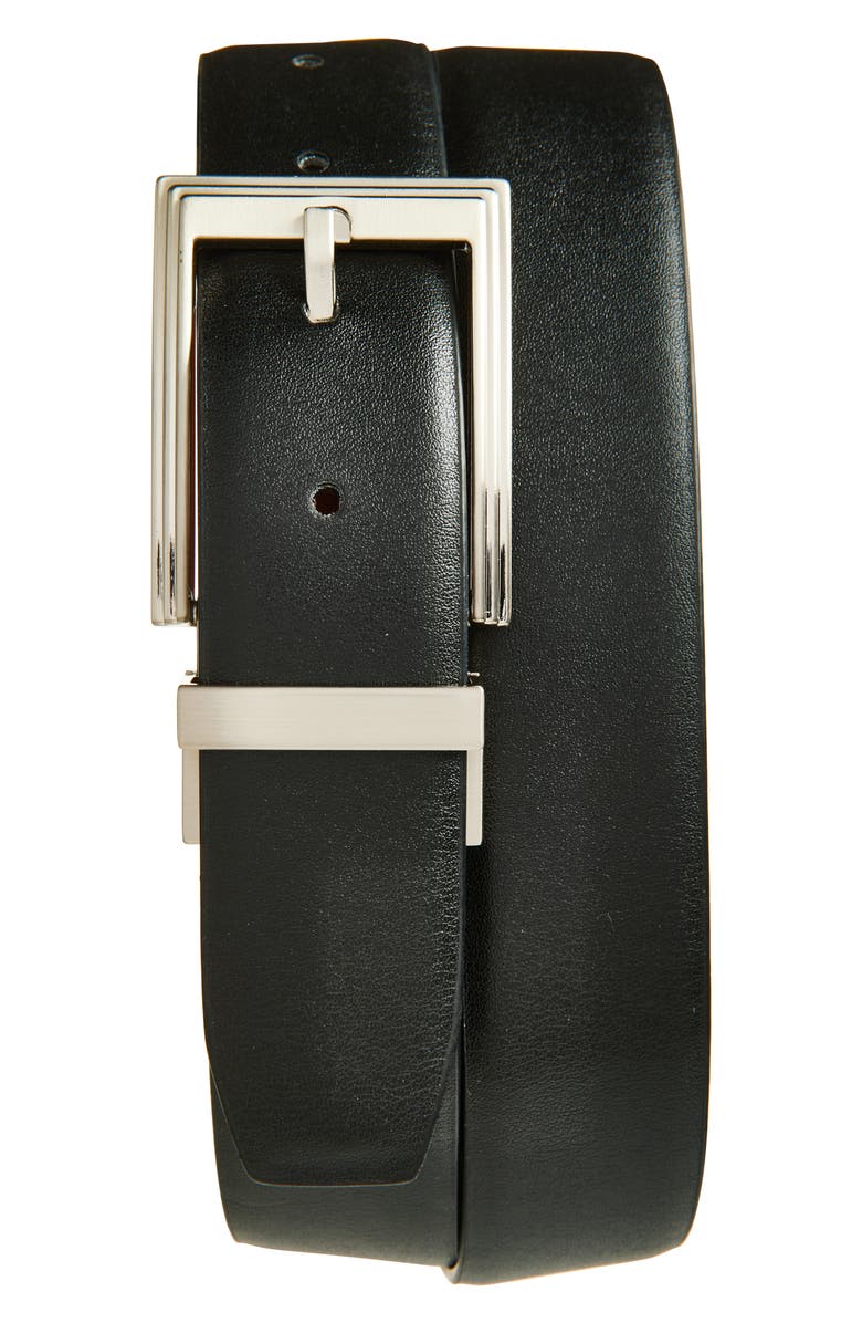 Vince Camuto Reversible Leather Belt, Alternate, color, Tan/ Black