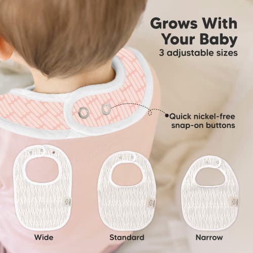 KEABABIES KEABABIES 8-PACK BABY DROOL BIBS