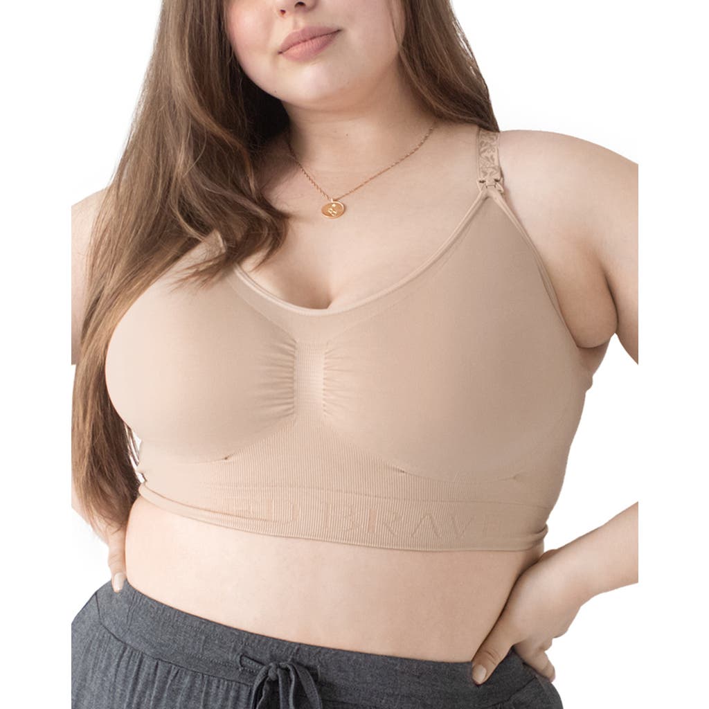 Kindred Bravely Busty Sublime Nursing Bra In Brown
