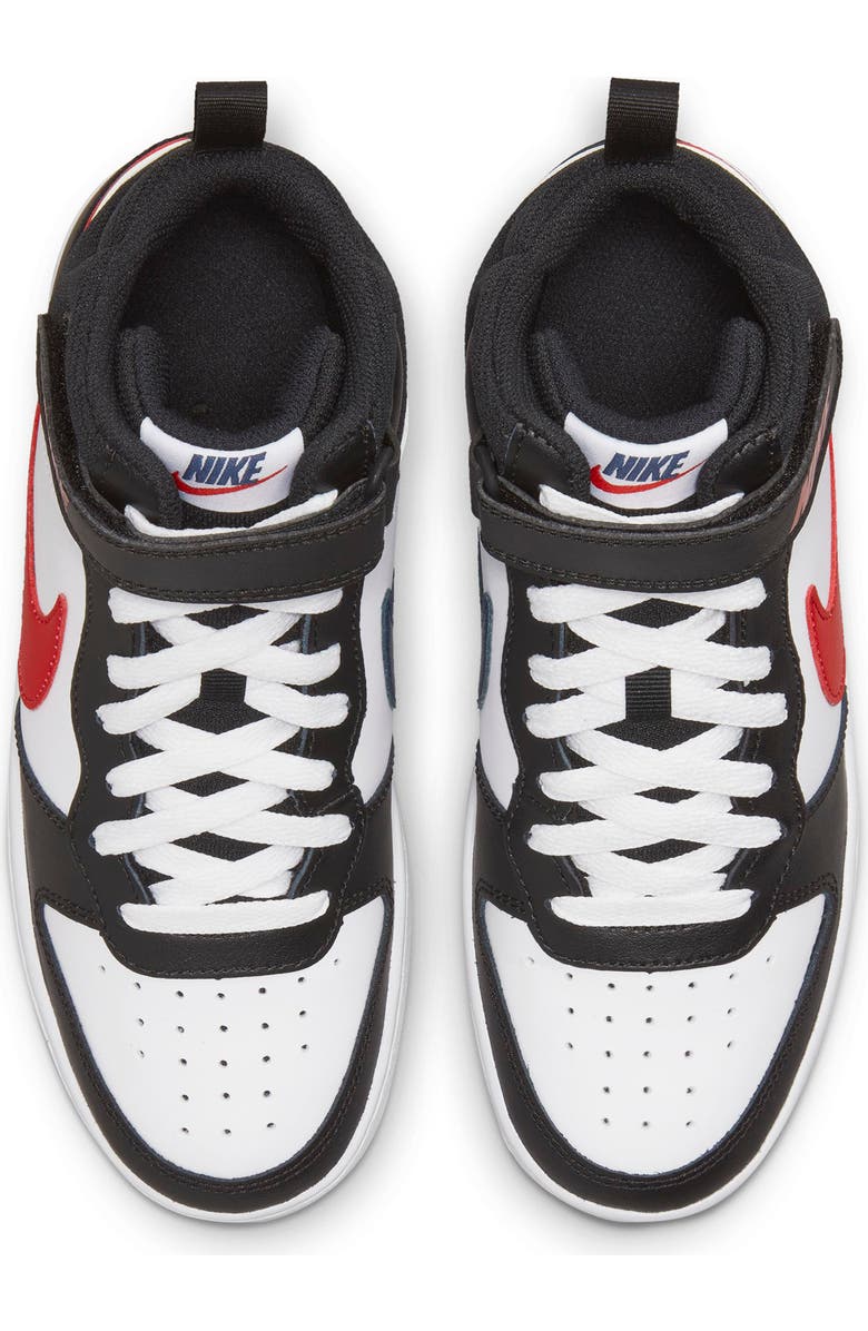 Nike Court Borough High Top Leather Sneaker, Alternate, color,