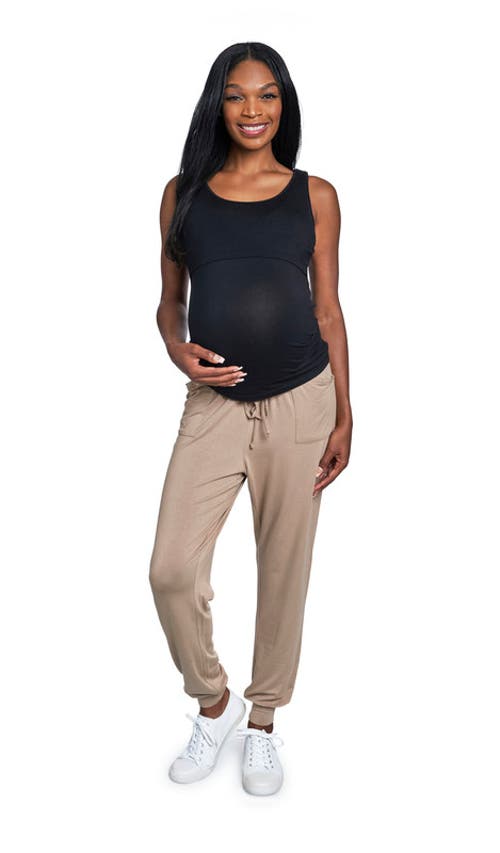 Everly Grey Carmen Jersey Maternity Joggers