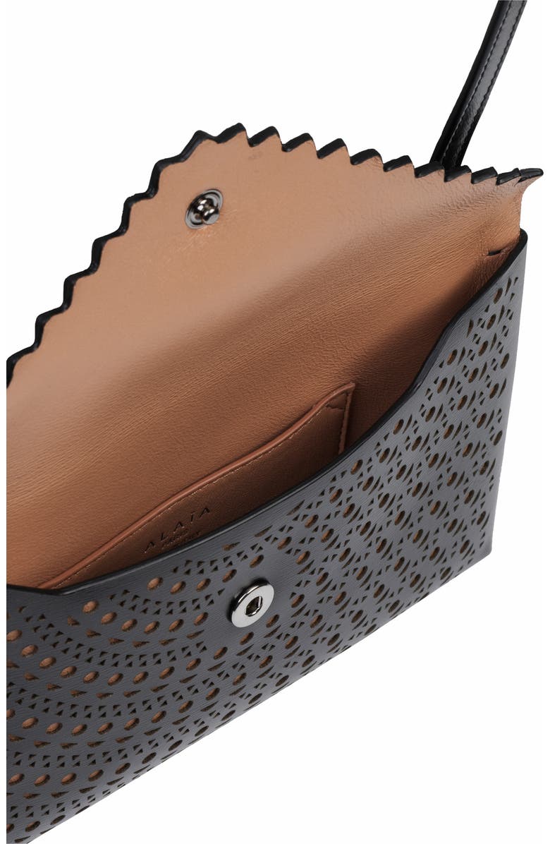 Alaïa Louise 20 Leather Envelope Clutch, Alternate, color,