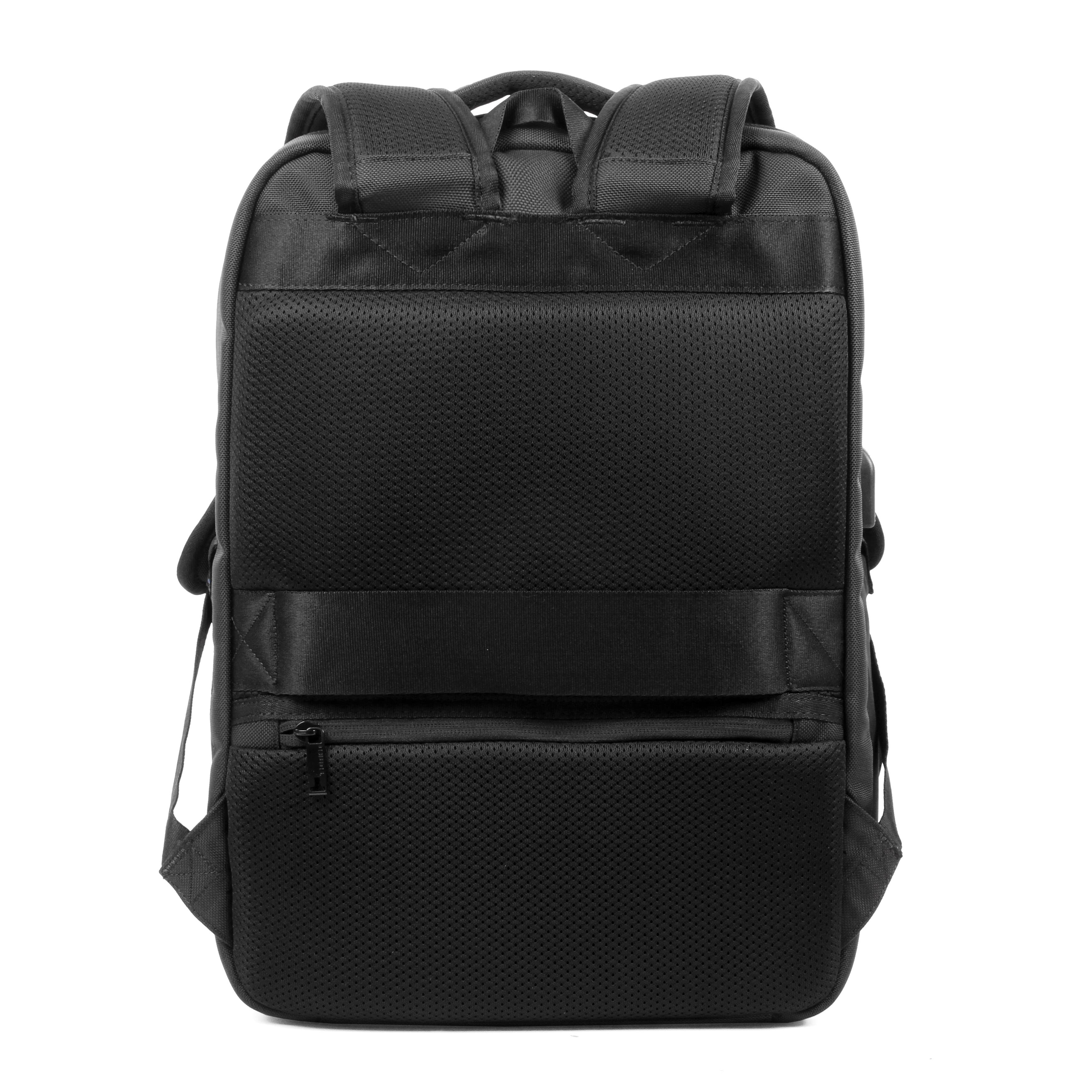 J World Tanka Martin Business Laptop Backpack, Alternate, color, Black