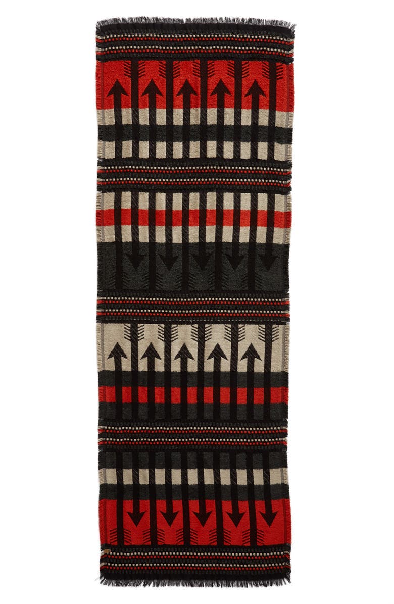 Mackage Aro Jacquard Scarf, Alternate, color, 