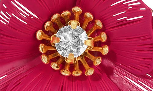 EYE CANDY LOS ANGELES EYE CANDY LOS ANGELES CHARLENE STATEMENT FLOWER DROP EARRINGS