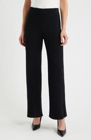 Anne Klein Wide Leg Sweater Pants