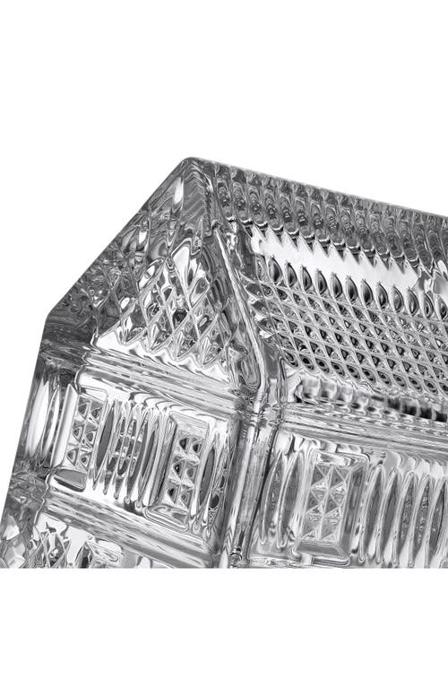 Waterford Crystal Gingerbread House In Transparent