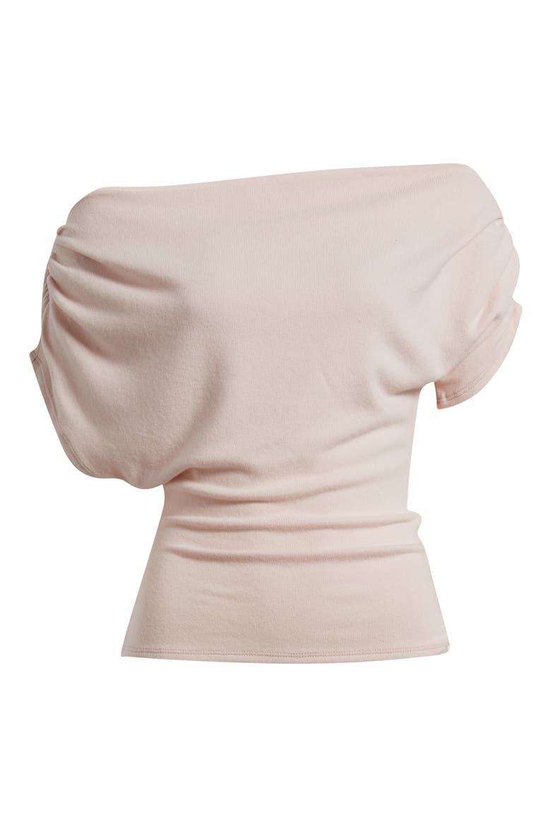 Iris One-Shoulder Knit Top, Alternate, color, CHERRY BLOSSOM