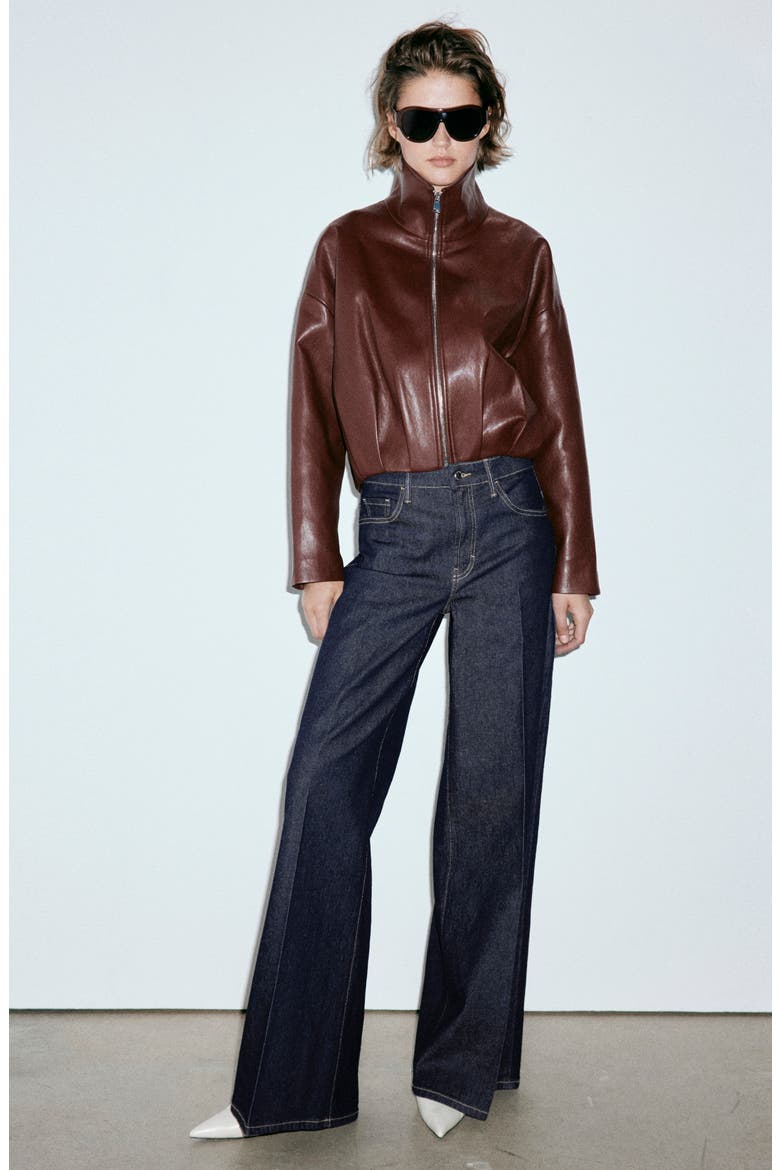 Elise High Waist Wide Leg Jeans, Alternate, color, OPEN BLUE