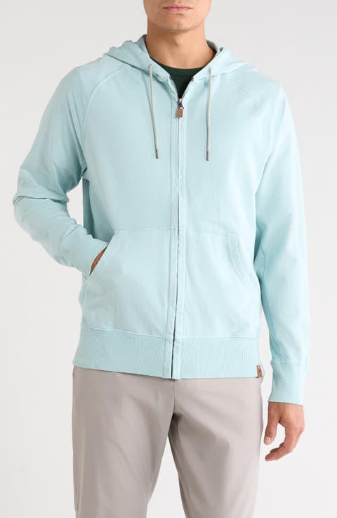 Ben & Terry Cotton Zip-Up Hoodie