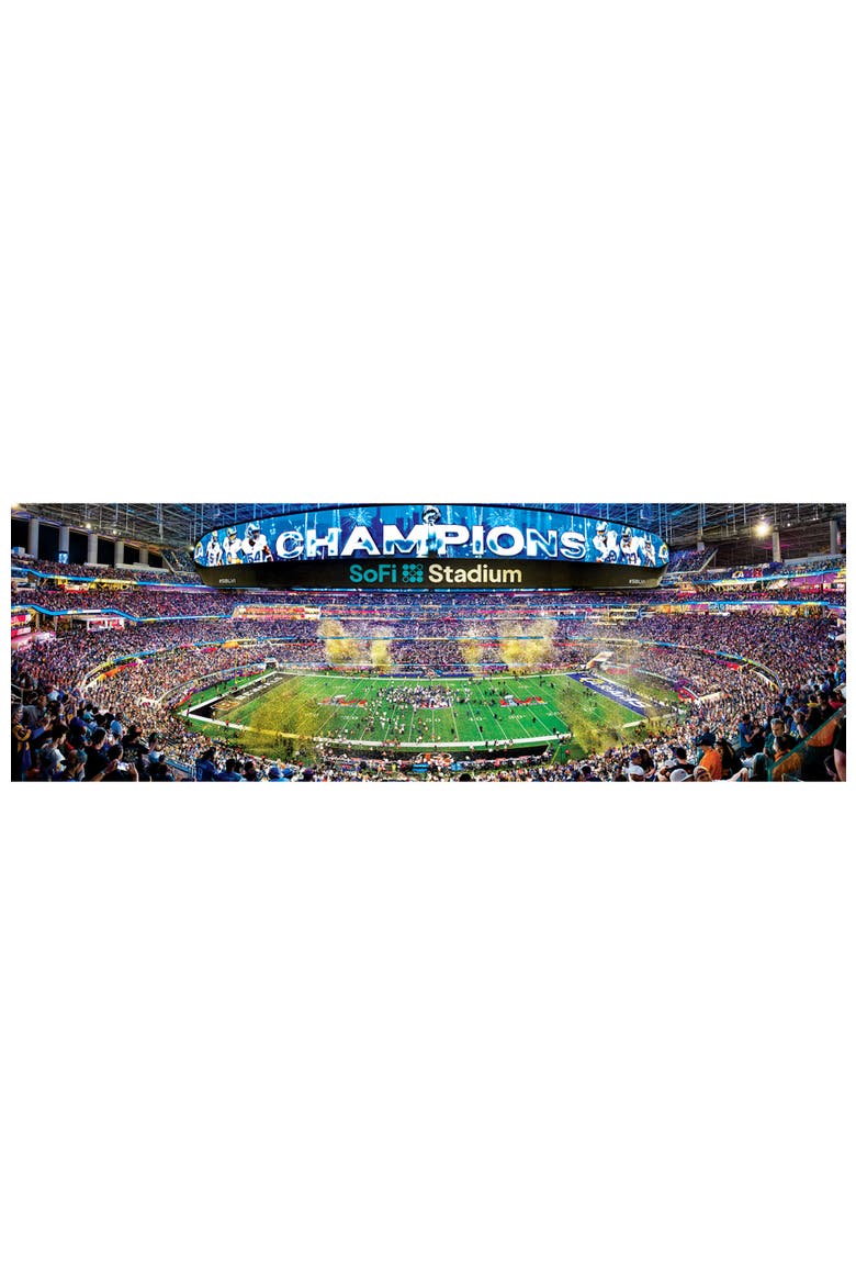 Los Angeles Rams 1000pc Panoramic Puzzle, Alternate, color, Multicolor
