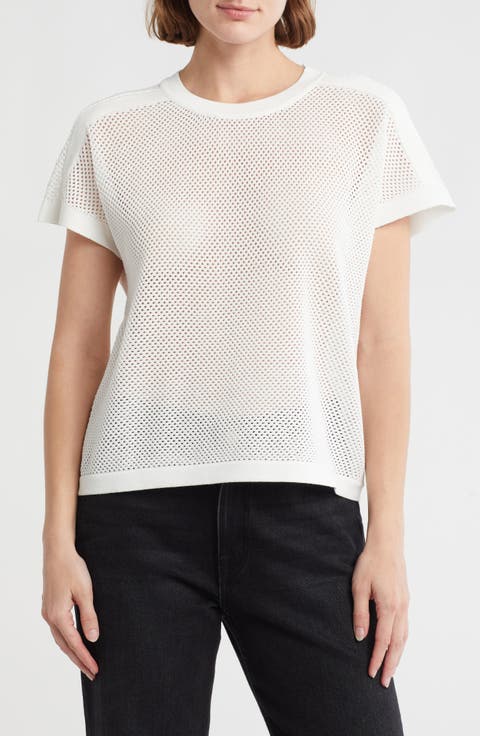 Mesh Openwork Sweater