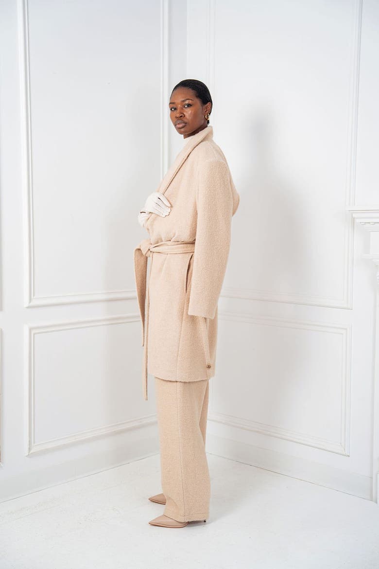 Robert De Niro High Class Coat & Pant Set, Alternate, color, Neutral