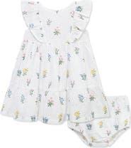 Little Me Eyelet Garden Sundress