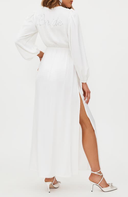 BEACH RIOT BEACH RIOT SHILOH LONG SLEEVE COVER-UP MAXI DRESS