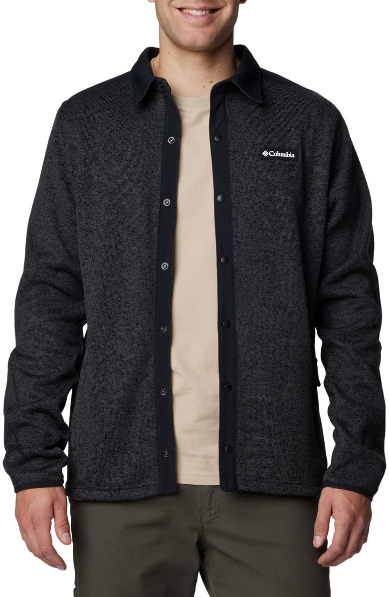 Columbia Sweater Weather Shirt Jacket, Main, color, 