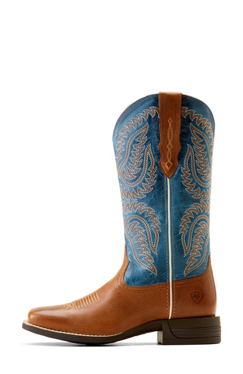 Ariat Cattle Caite Stretch Western Boot In Brown