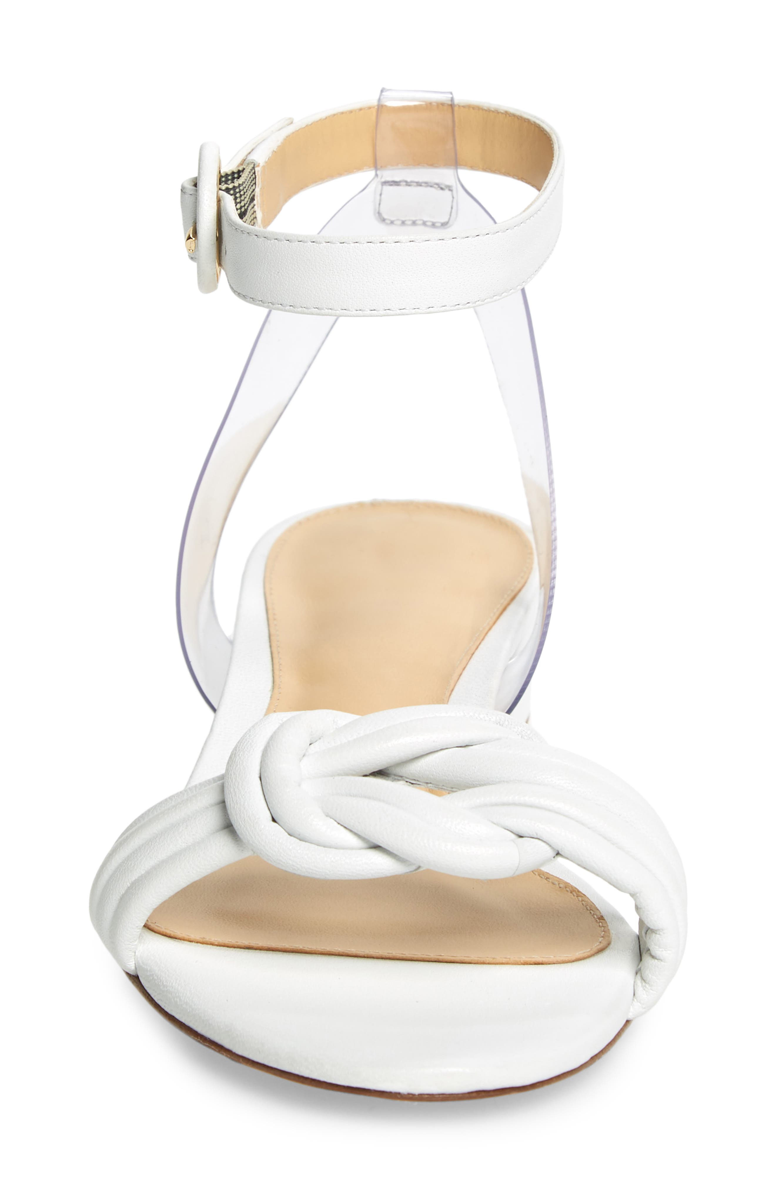 Alexandre Birman Vicky Ankle Strap Sandal, Alternate, color, White