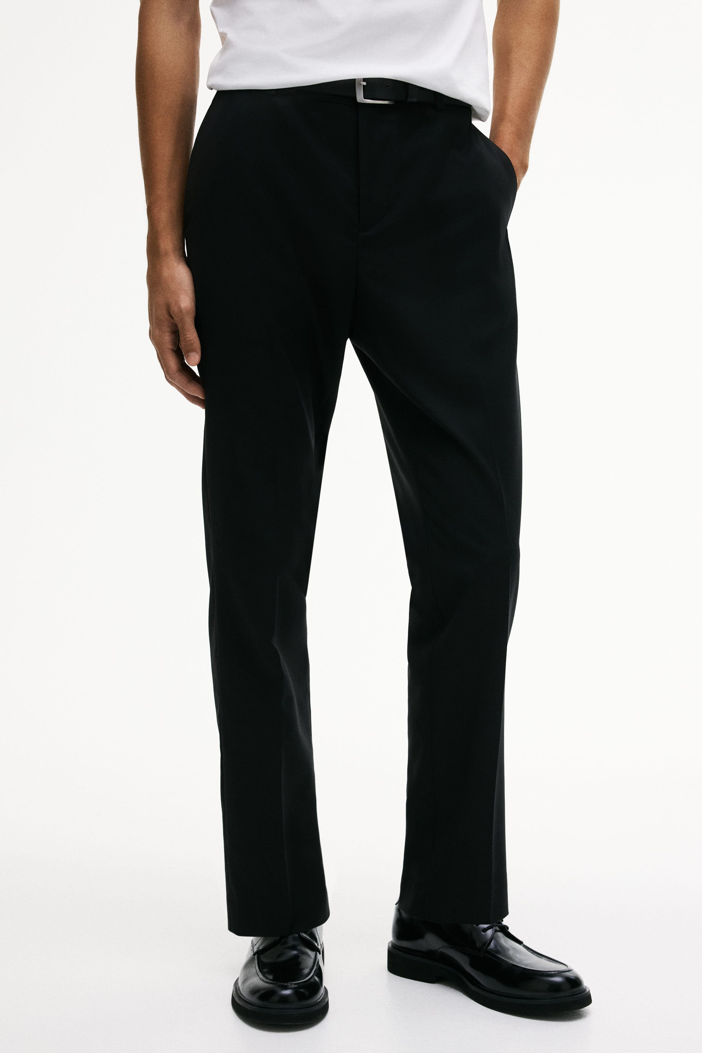 Slim-fit suit pants - image 2