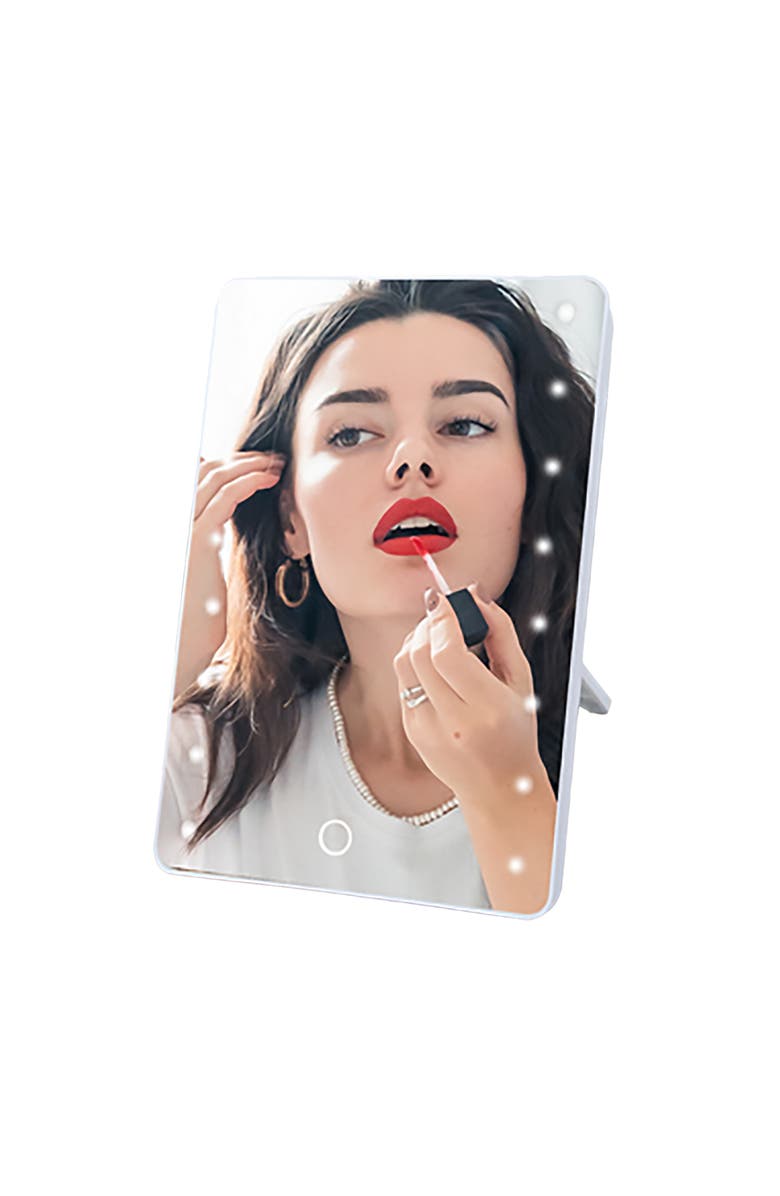 PURSONIC Smart Mirror Touchscreen Makeup Vanity, Main, color, White