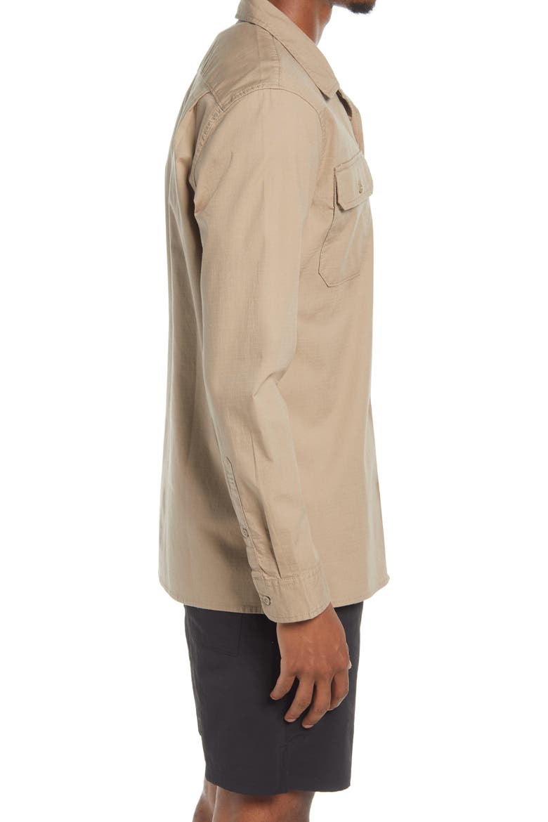 Long Sleeve Utility Shirt, Alternate, color, TAN TIMBER