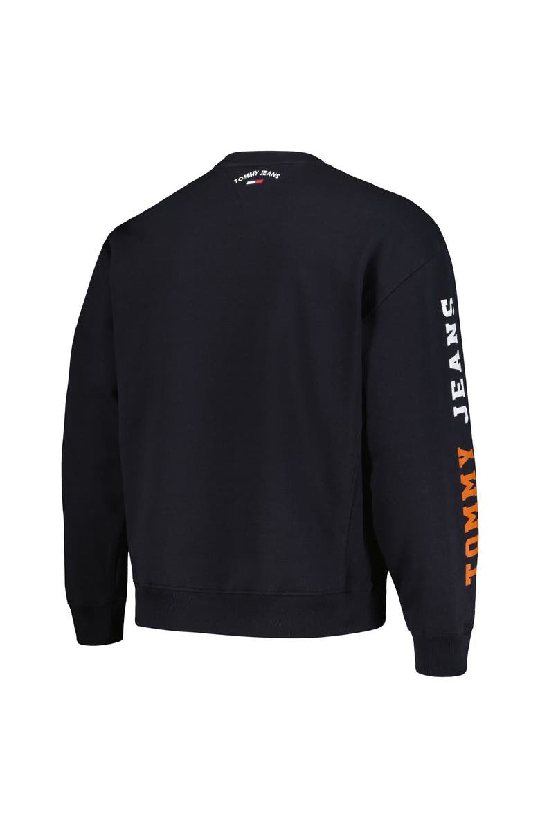 TOMMY JEANS Men's Tommy Jeans Black Phoenix Suns Henry Pullover Sweatshirt, Alternate, color, Black