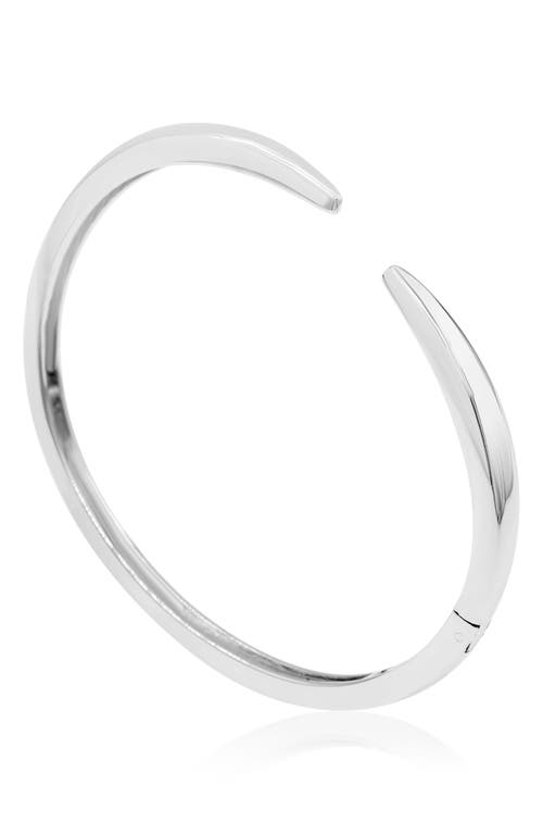 Shymi Open Claw Cuff Bracelet In Silver