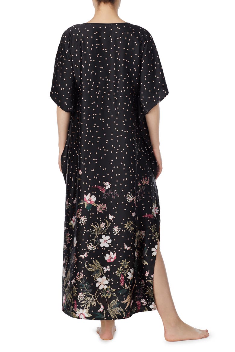 botanical dots caftan, Alternate, color, BOTANICAL DOTS
