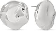 Ettika Molten Spheres Large Stud Earrings