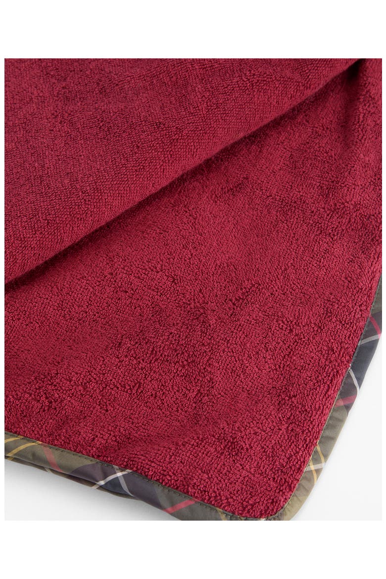 Reversible Dog Towel & Blanket, Alternate, color, CLASSIC TARTAN/ RED