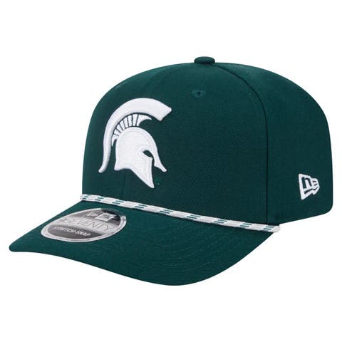 Men's New Era Green Michigan State Spartans Gameday Multi-Rope 9SEVENTY Stretch-Snap Hat