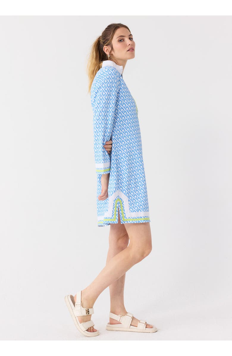 Cabana Life Pique Tunic Dress, Alternate, color, Seaside