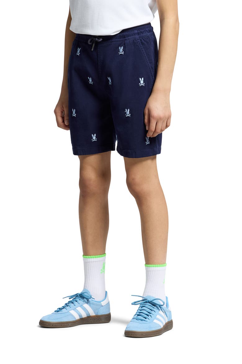 Kids' Willis Stretch Shorts, Alternate, color, EVENING BLUE