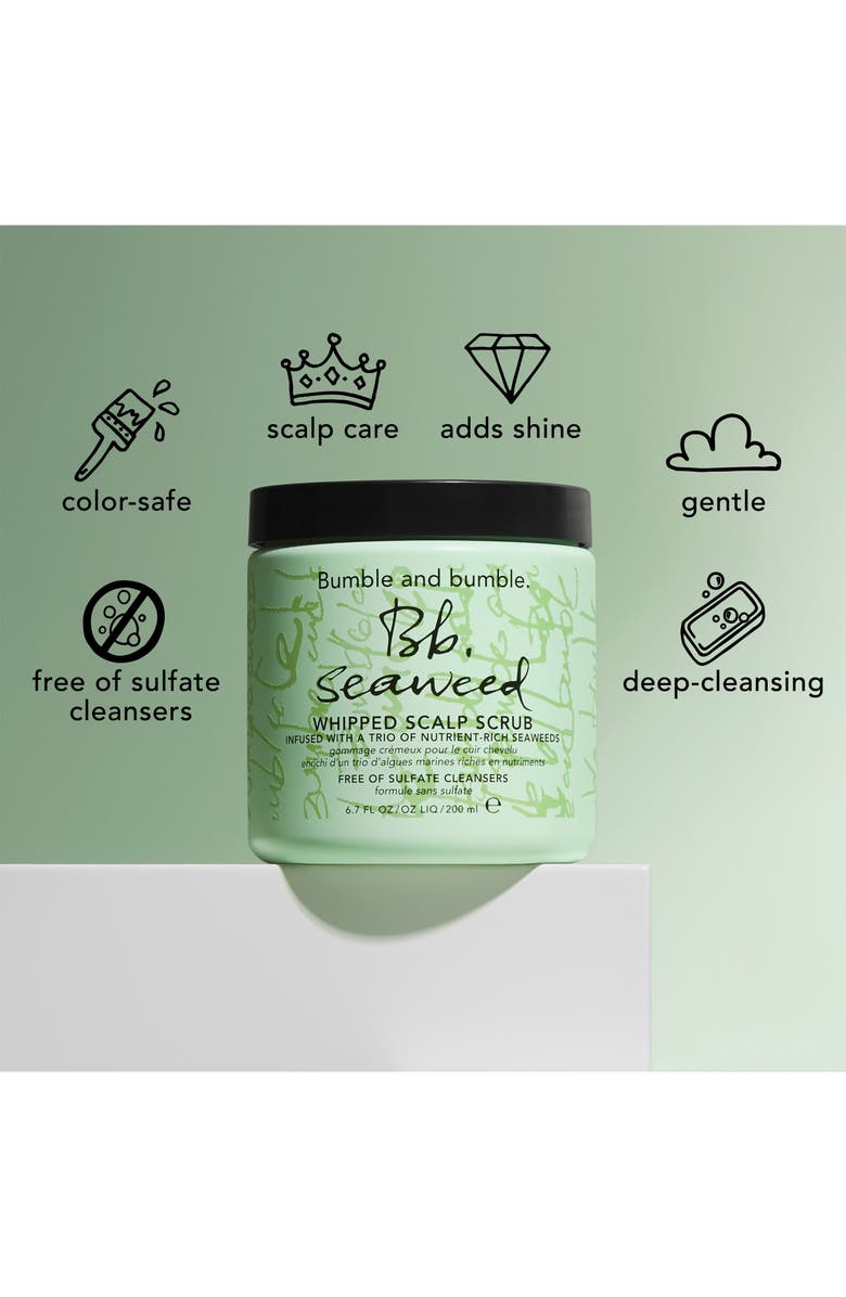 Bumble and bumble. Seaweed Whipped Scalp Scrub, Alternate, color, 